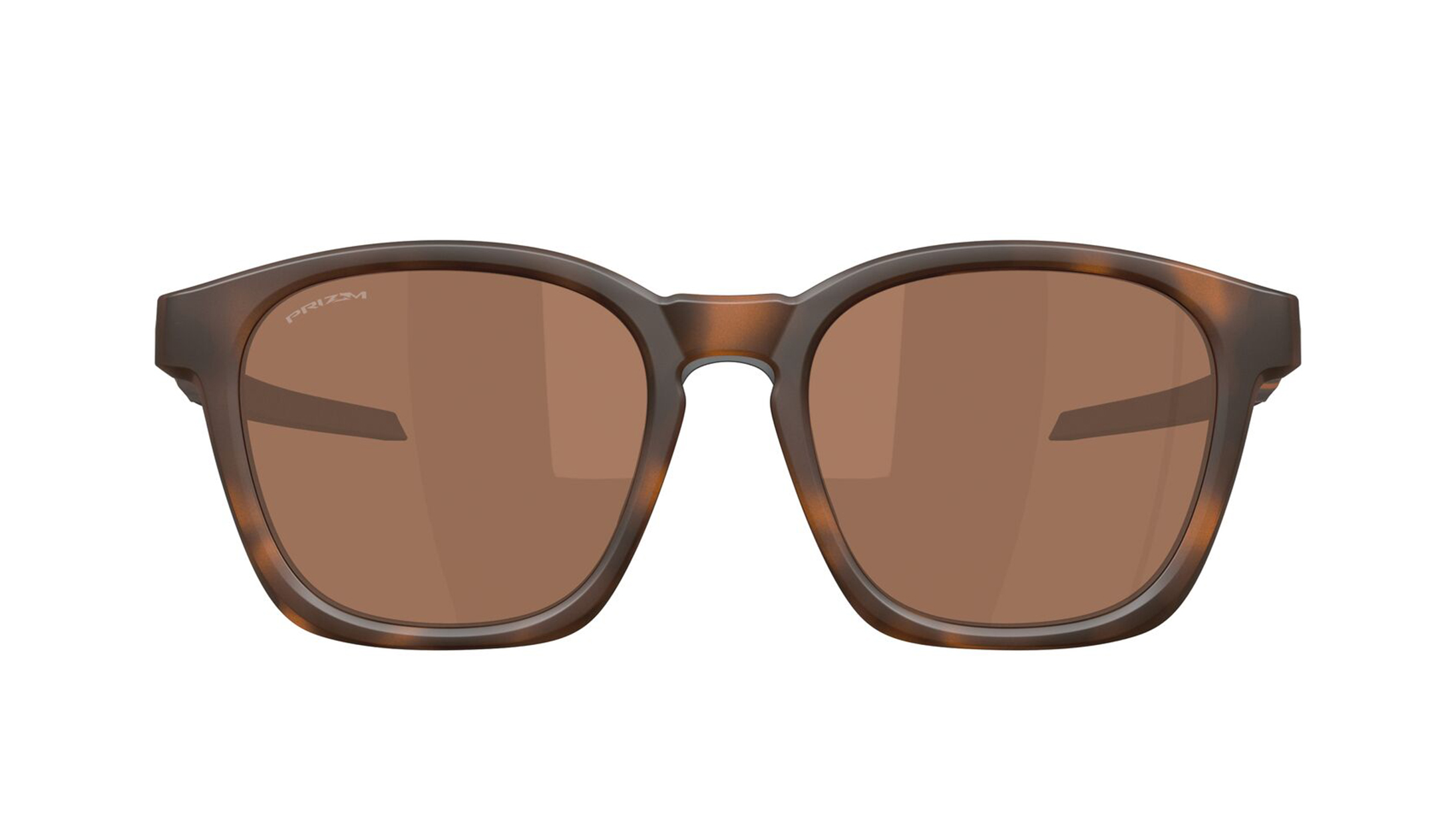Image 1 of Brown Square Sunglasses for Men and Women from Oakley Available at Titan Eye+