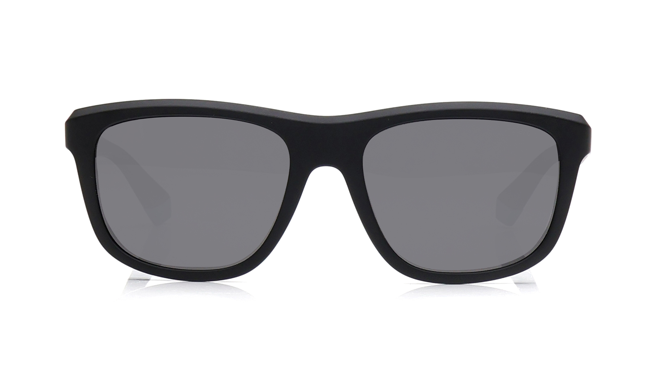 Image 1 of Grey Rectangle Eyeglasses for Men and Women from Polaroid Available at Titan Eye+