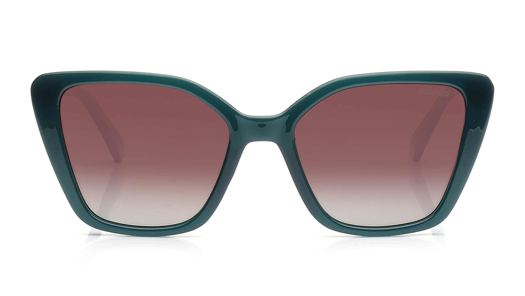 Image 1 of Brown Butterfly Sunglasses for Women from Polaroid Available at Titan Eye+