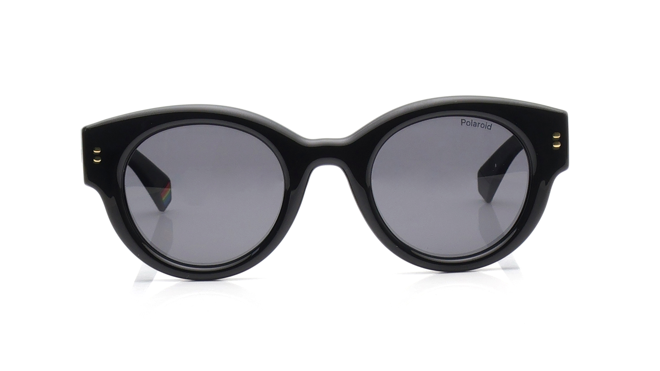 Image 1 of Grey CatEye Sunglasses for Men and Women from Polaroid Available at Titan Eye+