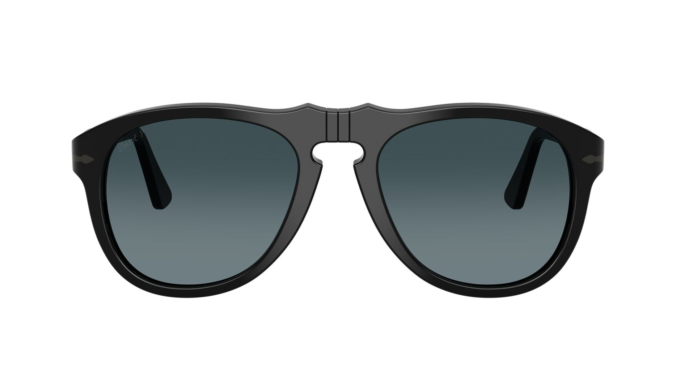 Image 1 of Green Aviator Sunglasses for Men and Women from Persol Available at Titan Eye+