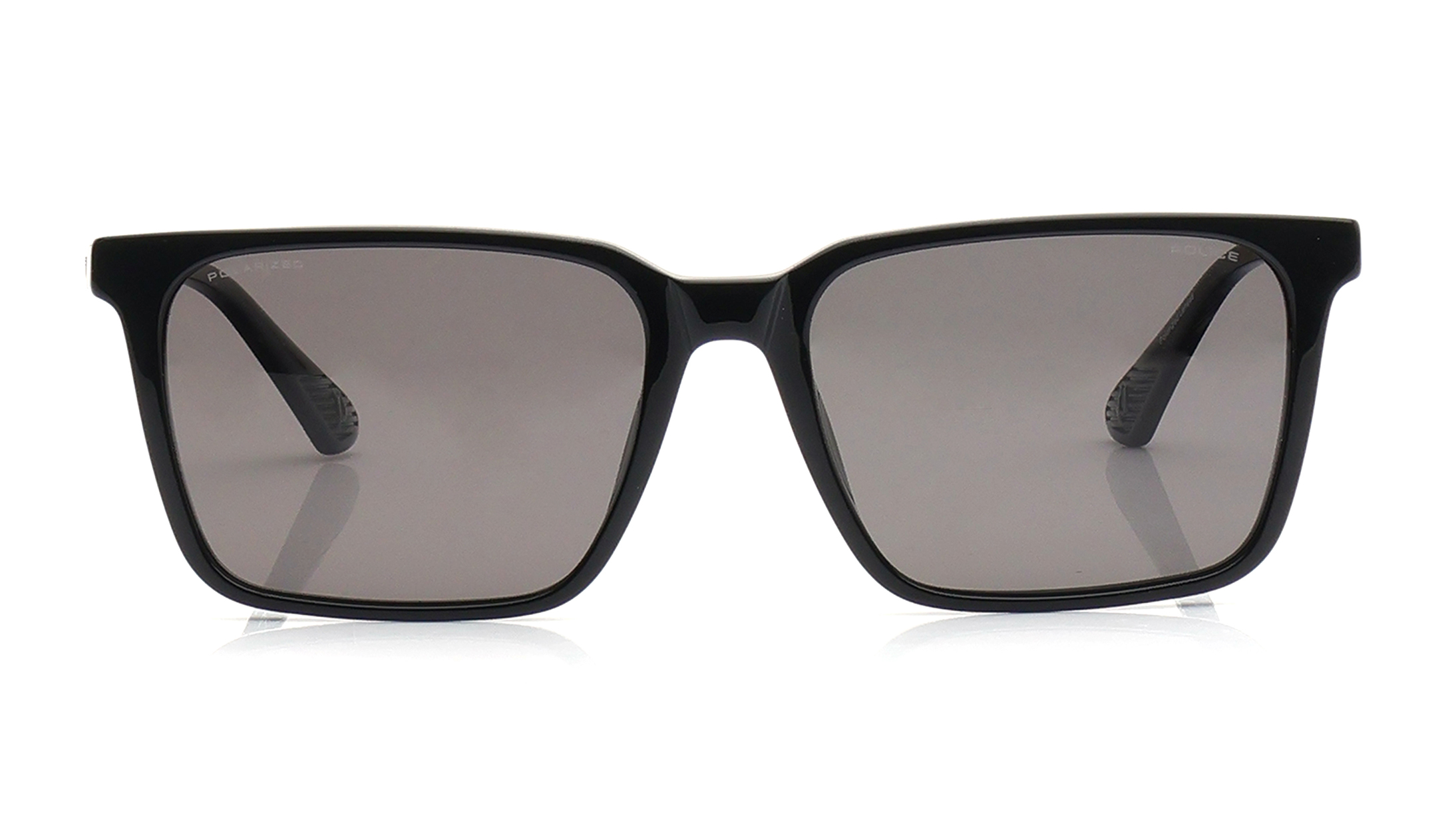 Image 1 of Smoke Rectangle Sunglasses for Men from Police Available at Titan Eye+