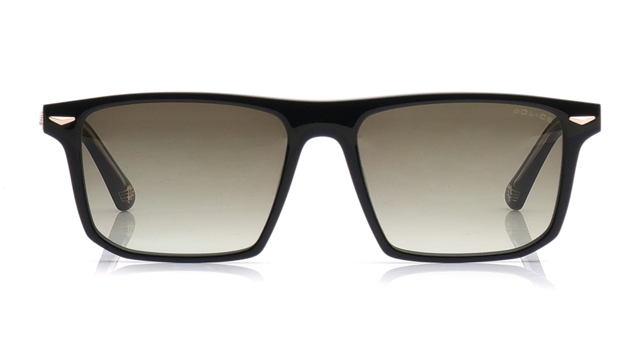 Image 1 of Green Square Sunglasses for Men from Police Available at Titan Eye+