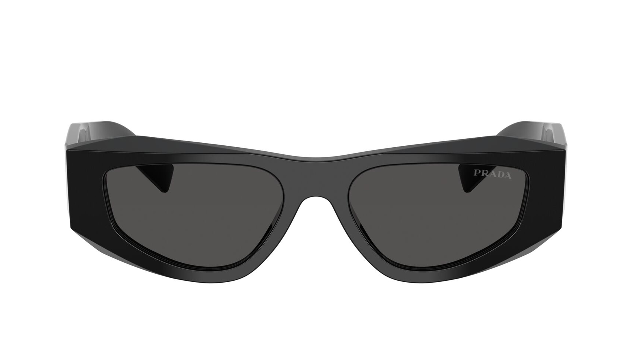 Image 1 of Grey Pillow Sunglasses for Men from Prada Available at Titan Eye+