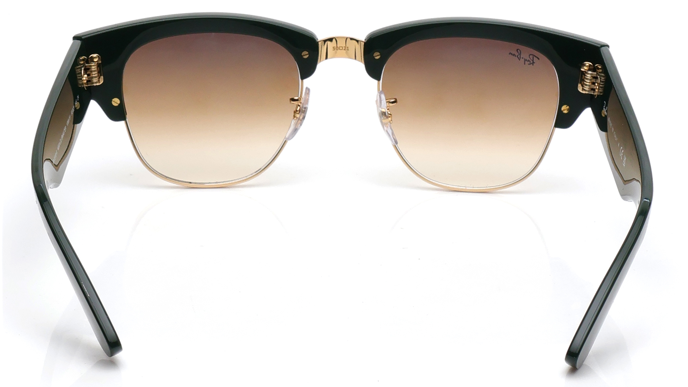 Image 4 of Brown Clubmaster Sunglasses for Men and Women from Rayban Available at Titan Eye+