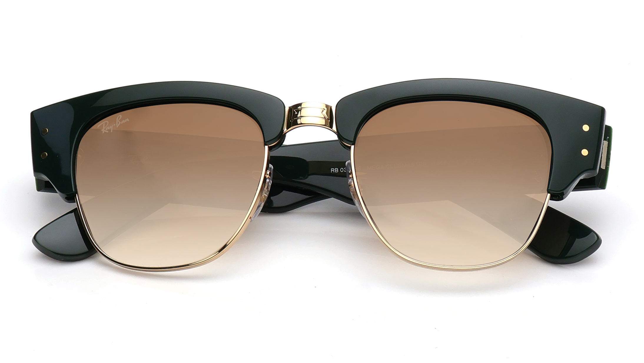 Image 6 of Brown Clubmaster Sunglasses for Men and Women from Rayban Available at Titan Eye+