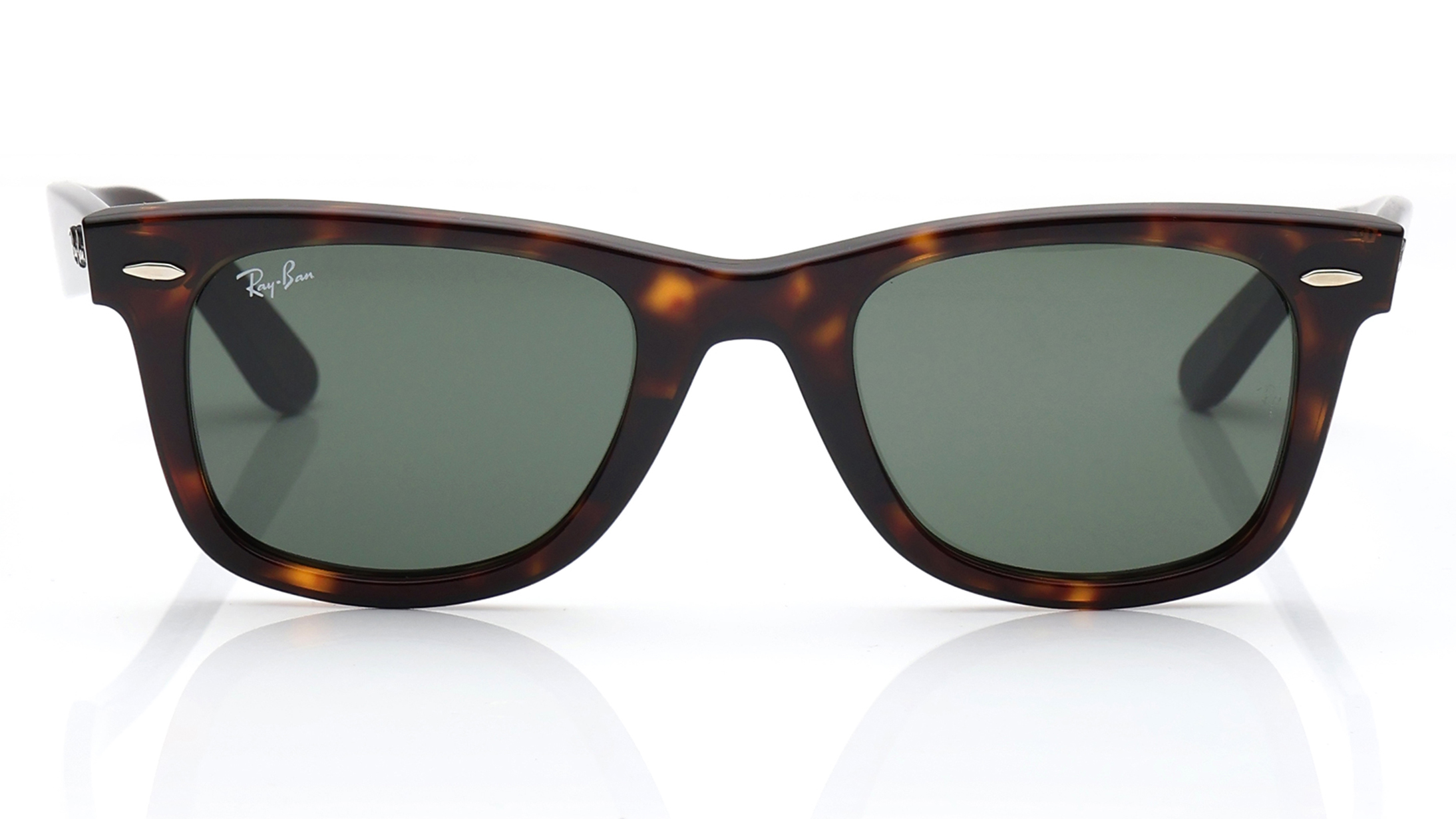 Image 1 of Grey Square Sunglasses for Men and Women from Rayban Available at Titan Eye+