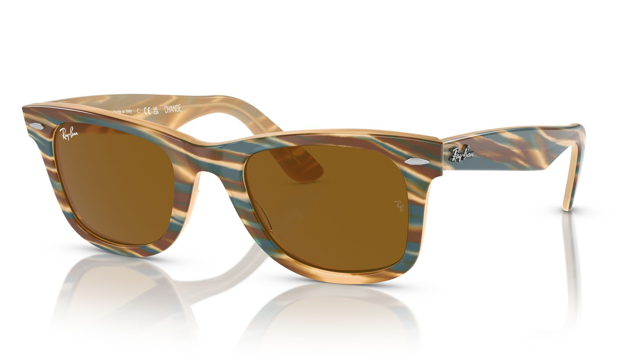 Brown Wayfarer Sunglasses for Men and Women available online at