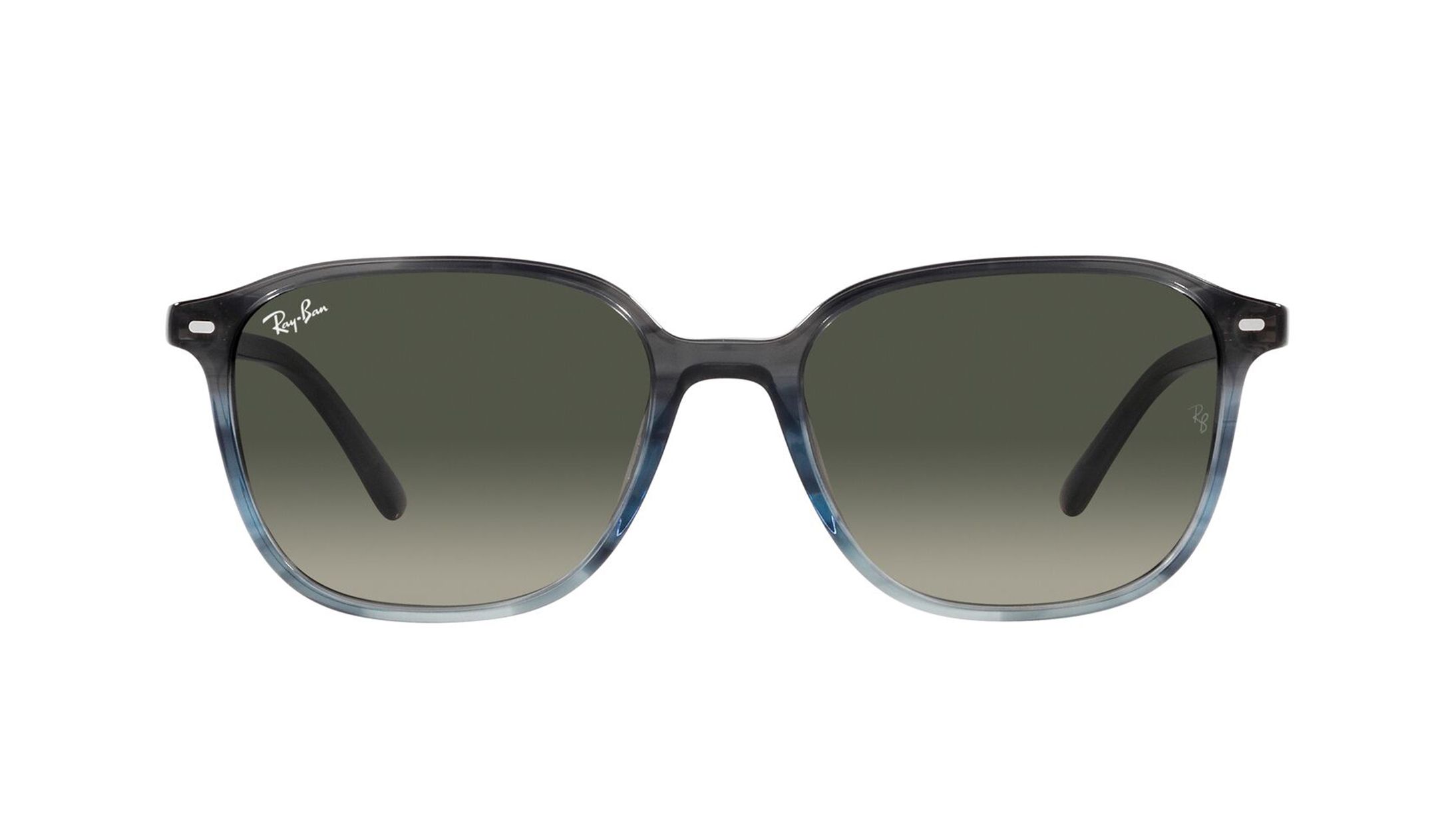 Image 1 of Grey Square Sunglasses for Men and Women from Rayban Available at Titan Eye+