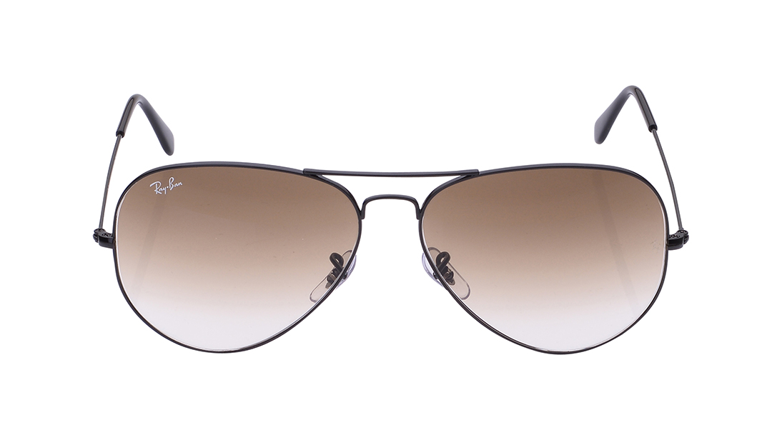 Image 1 of Brown Aviator Sunglasses for Men And Women from Rayban Available at Titan Eye+