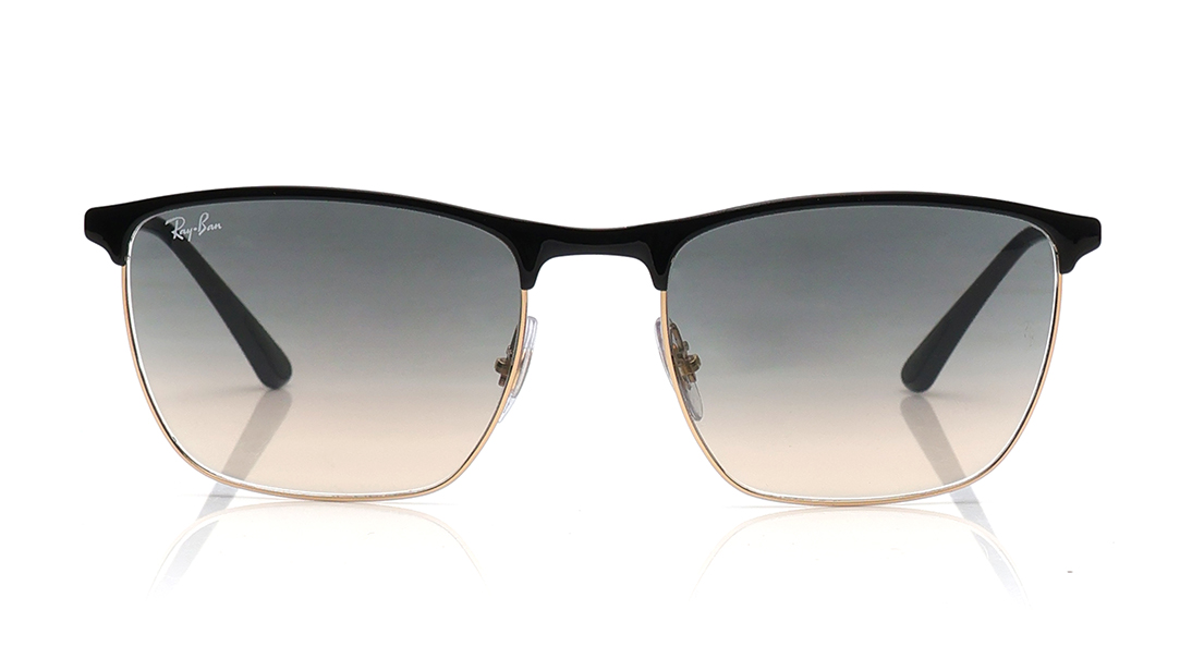 Image 1 of Blue Rectangle Sunglasses for Men from Rayban Available at Titan Eye+