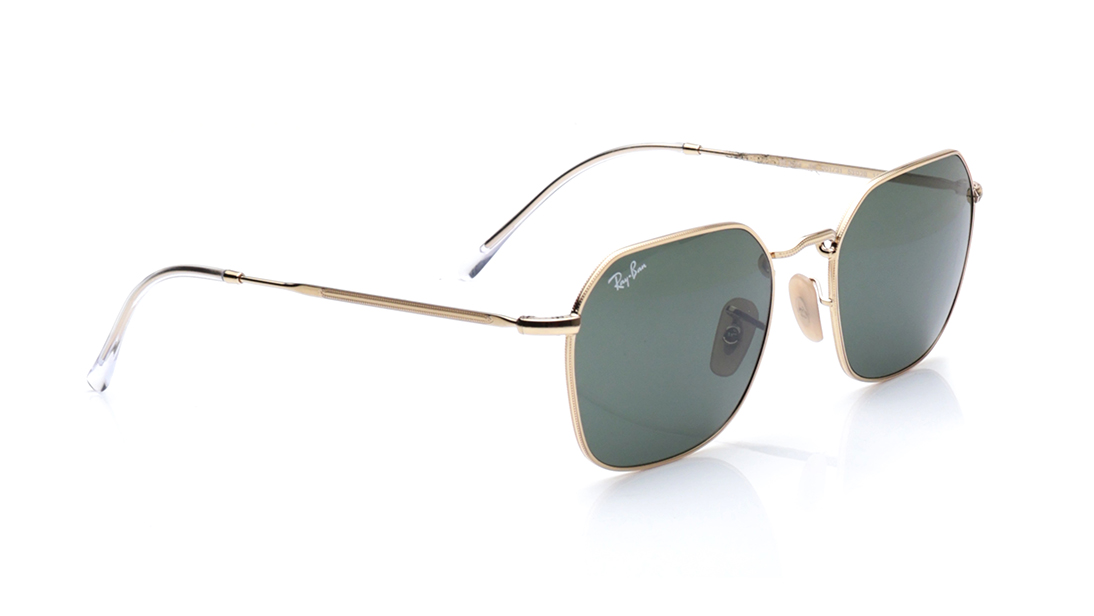 Gold Irregular Sunglasses for Men and Women