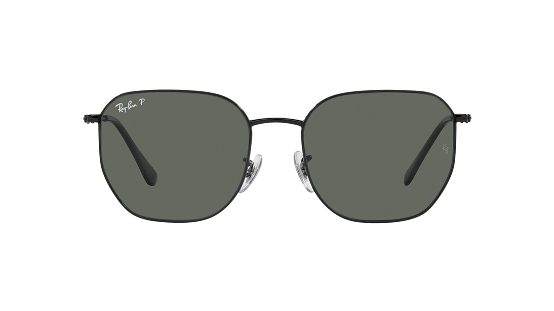 Image 1 of Green Geometric Sunglasses for Men and Women from Rayban Available at Titan Eye+