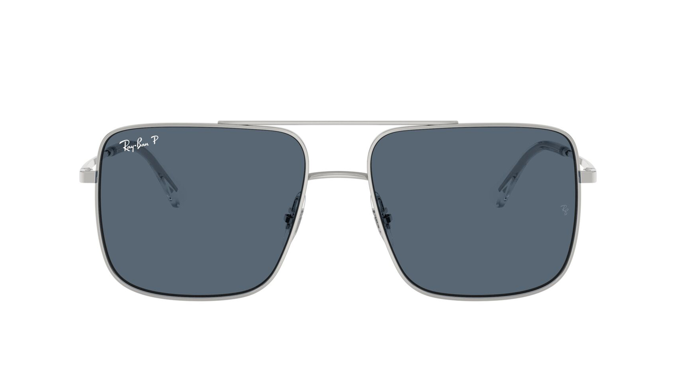 Image 1 of Blue Square Sunglasses for Men and Women from Rayban Available at Titan Eye+
