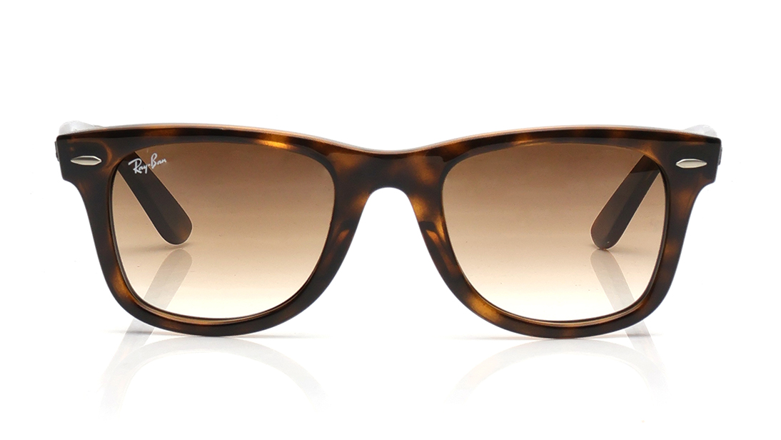Image 1 of Brown Square Sunglasses for Men and Women from Rayban Available at Titan Eye+