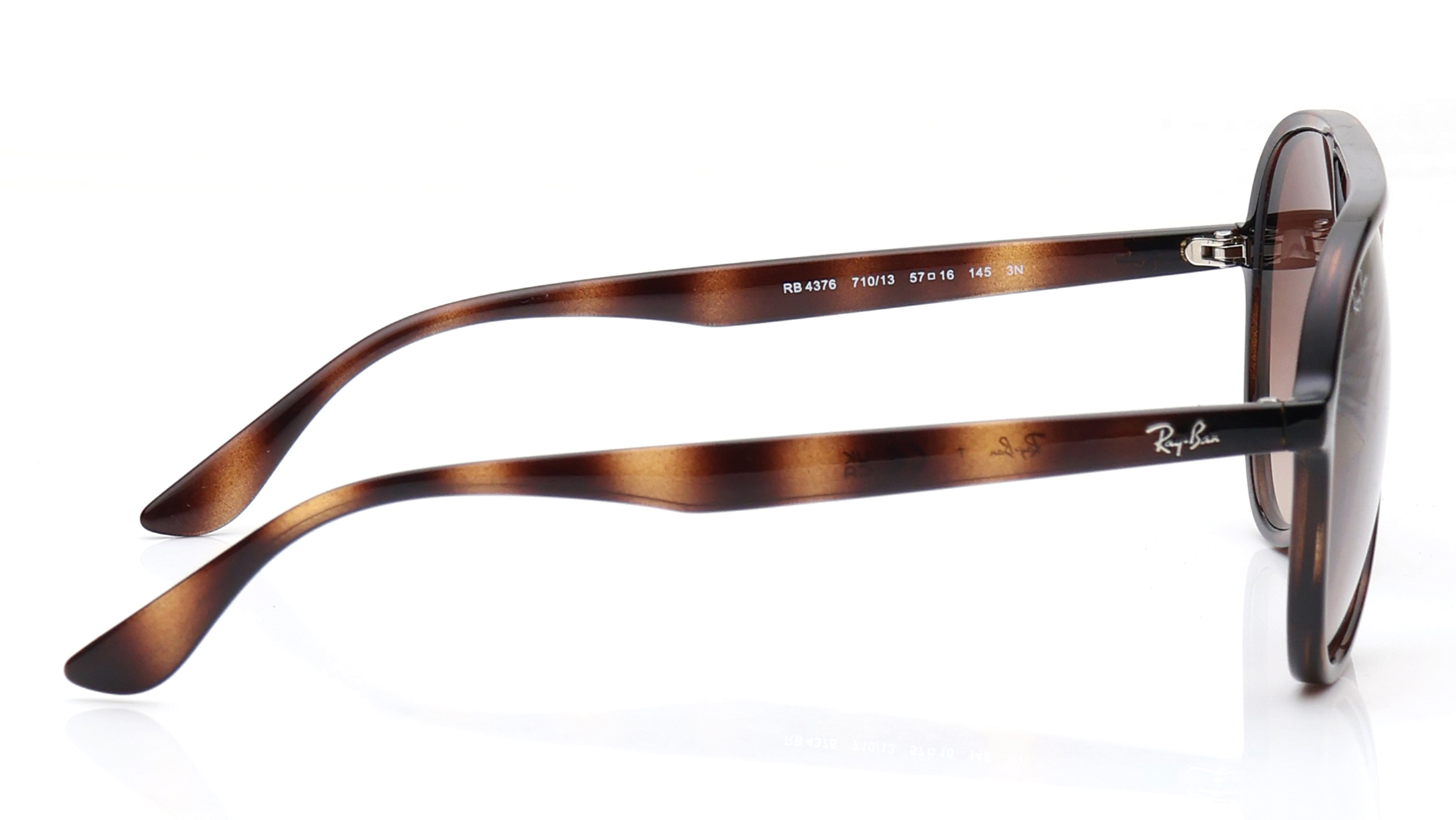 Image 3 of Brown Aviator Sunglasses for Men and Women from Rayban Available at Titan Eye+