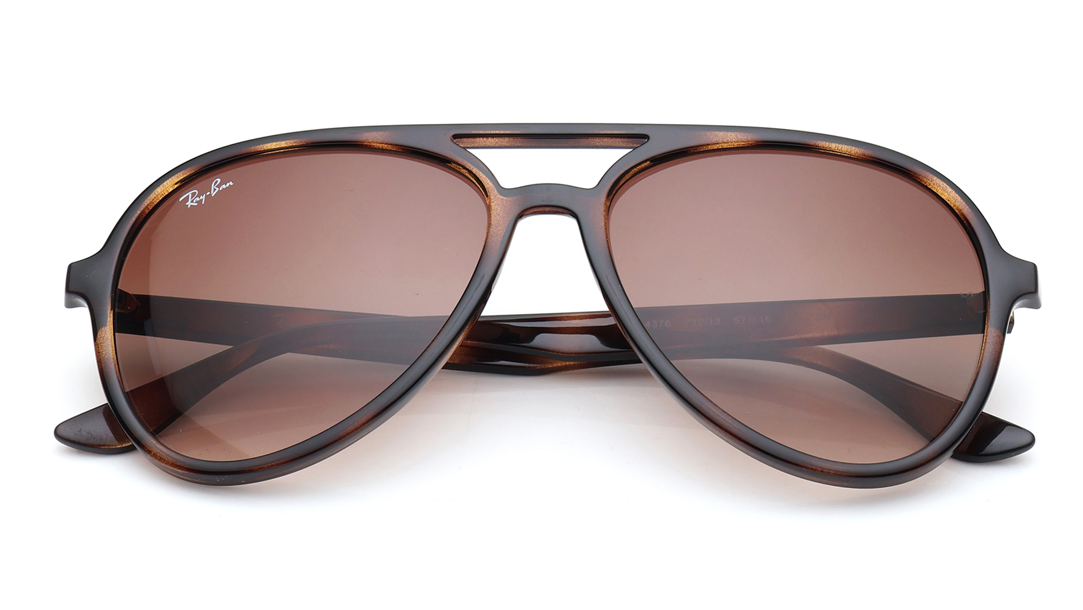 Image 6 of Brown Aviator Sunglasses for Men and Women from Rayban Available at Titan Eye+