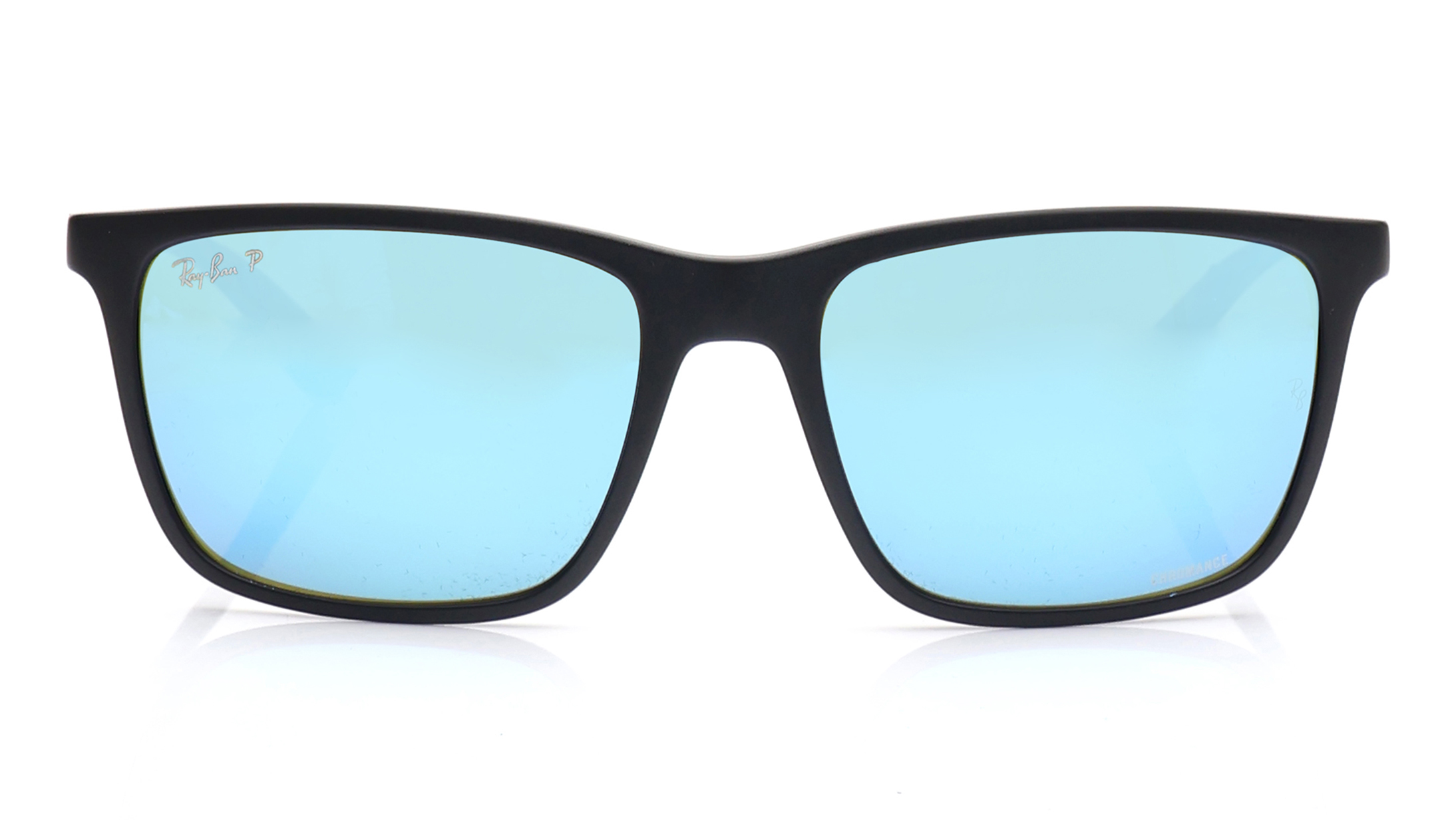 Image 1 of Green Square Sunglasses for Men and Women from Rayban Available at Titan Eye+