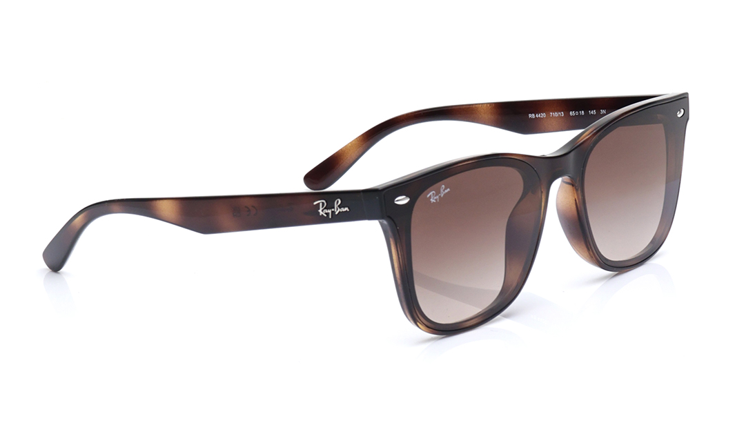 Brown Square Sunglasses for Men and Women from Rayban
