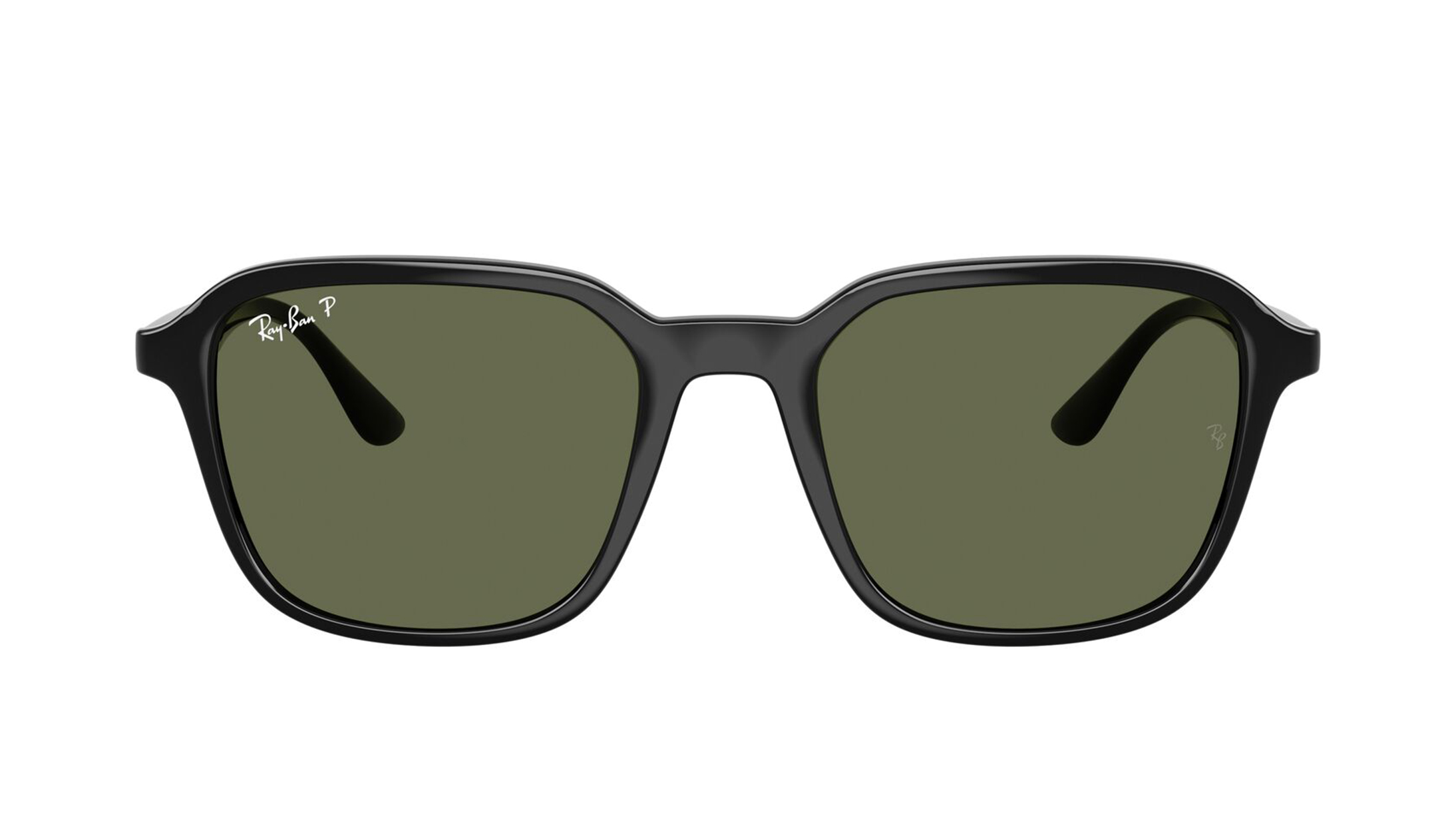 Image 1 of Green Square Sunglasses for Men and Women from Rayban Available at Titan Eye+