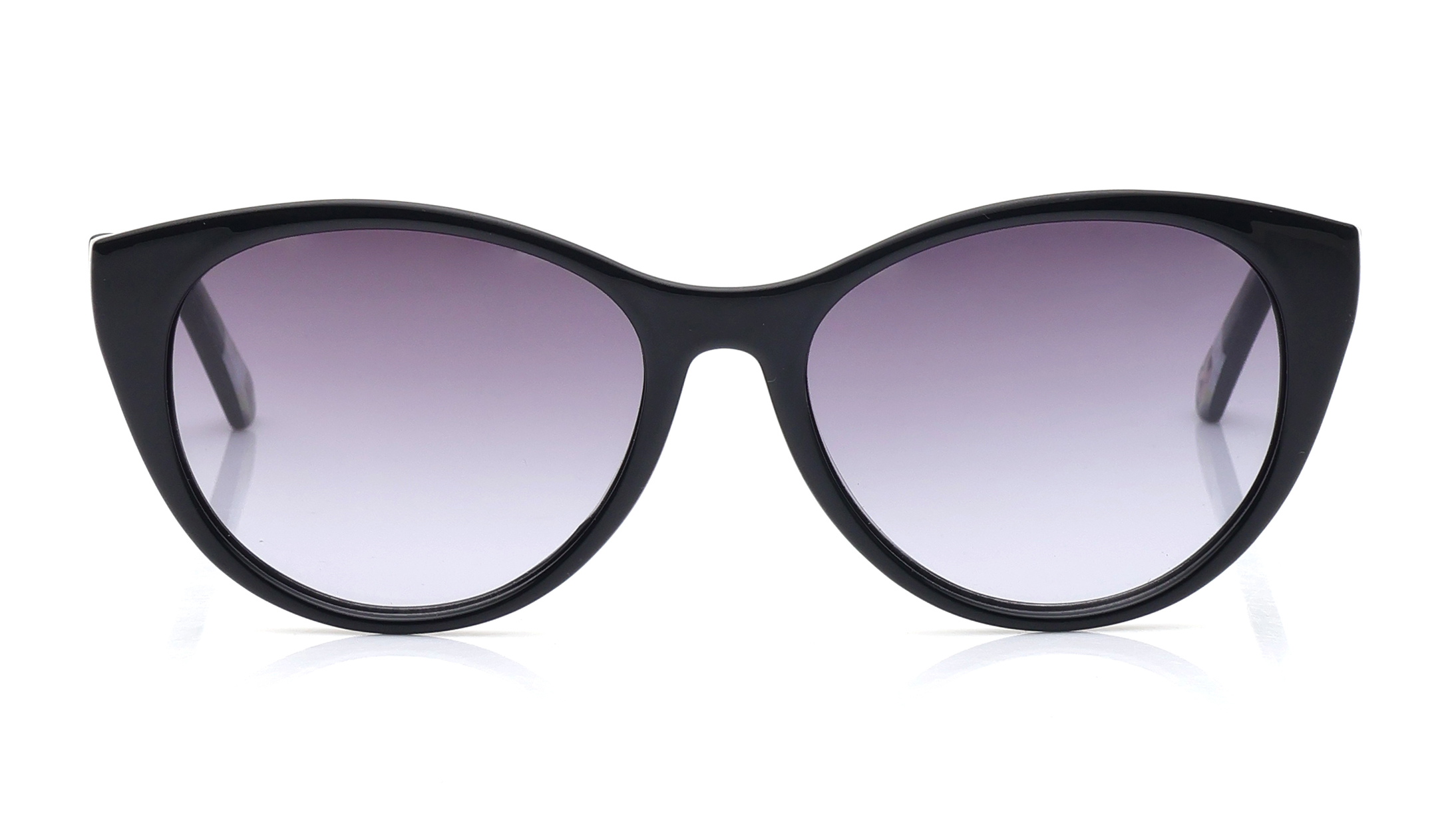 Image 1 of Grey CatEye Sunglasses for Women from Ted Baker Available at Titan Eye+
