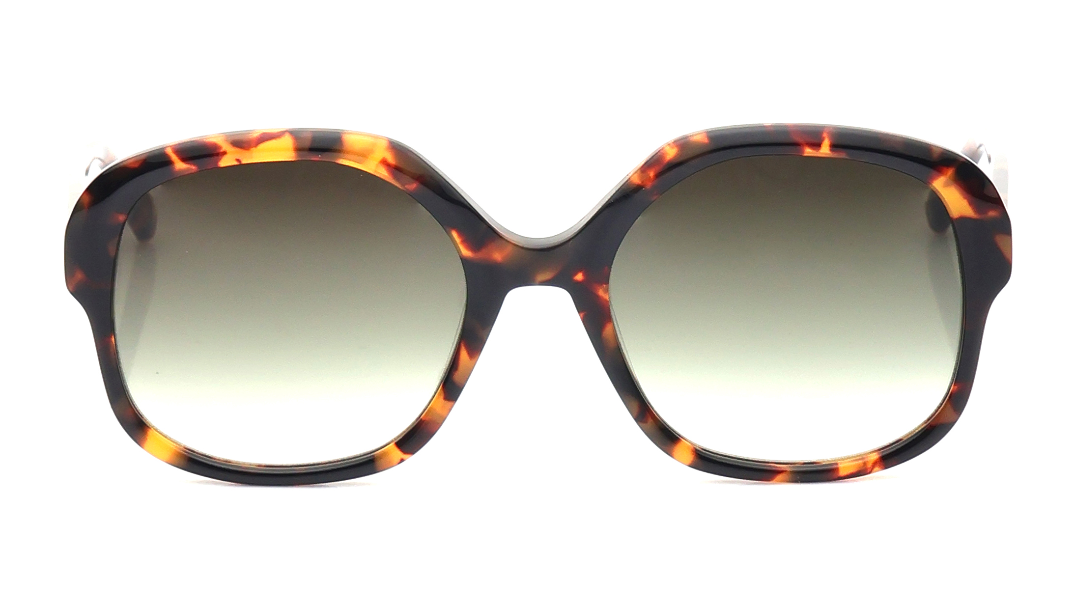 Image 1 of Green Square Sunglasses for Women from Ted Baker Available at Titan Eye+