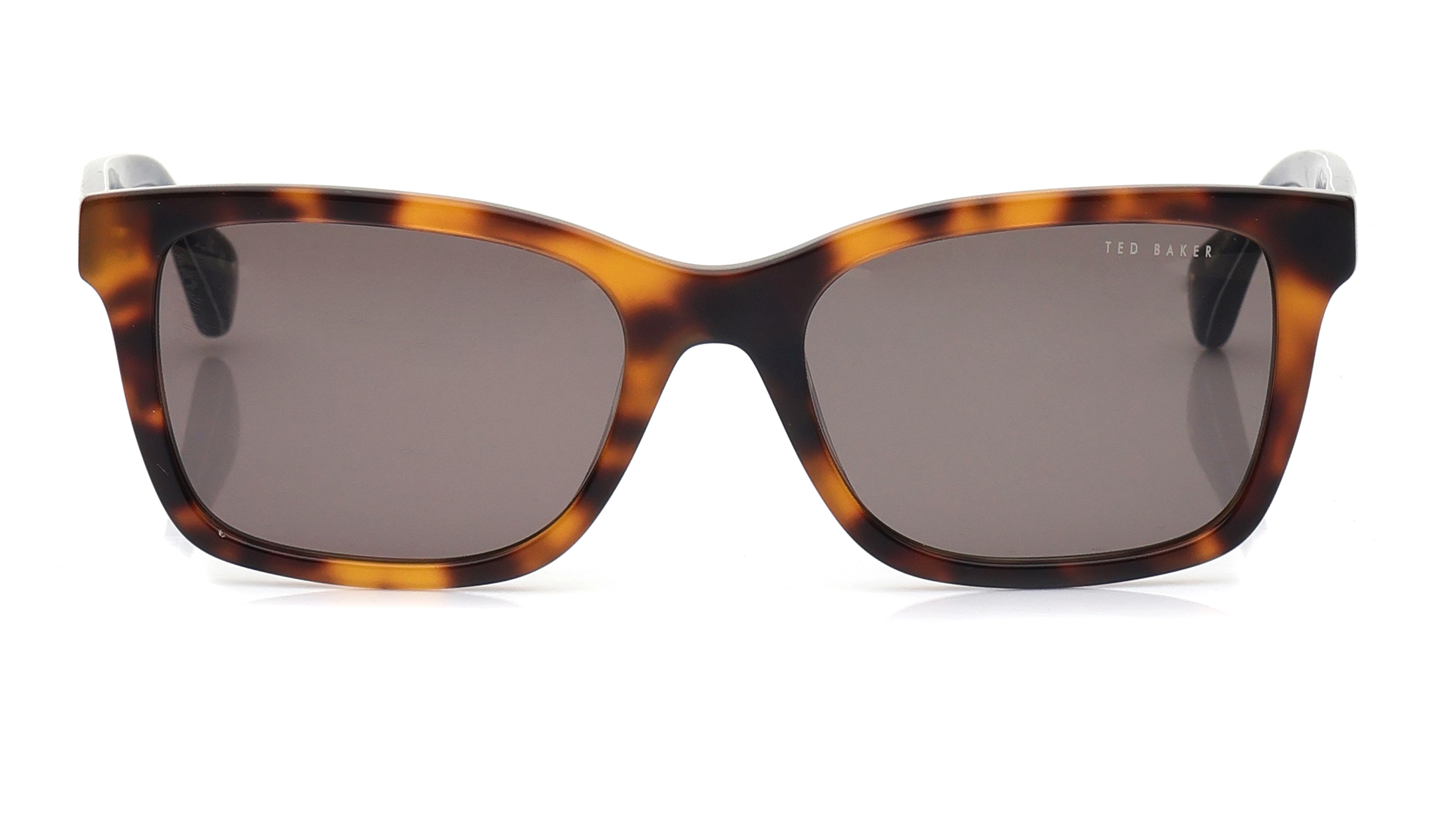 Image 1 of Green Rectangle Sunglasses for Men from Ted Baker Available at Titan Eye+