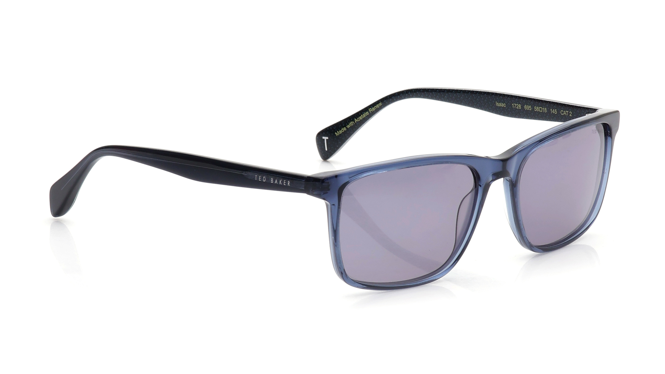TED BAKER LONDON 55mm Clubmaster Sunglasses…New!!! Amazon.com: Ted Baker TMS206 Polarized Navigator Sunglasses  main image 3