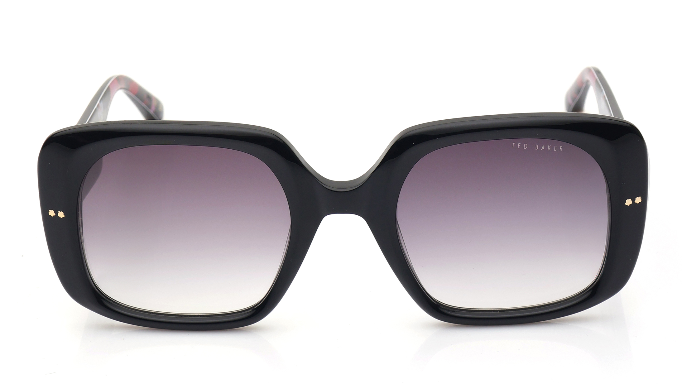 Image 1 of Grey Square Sunglasses for Women from Ted Baker Available at Titan Eye+