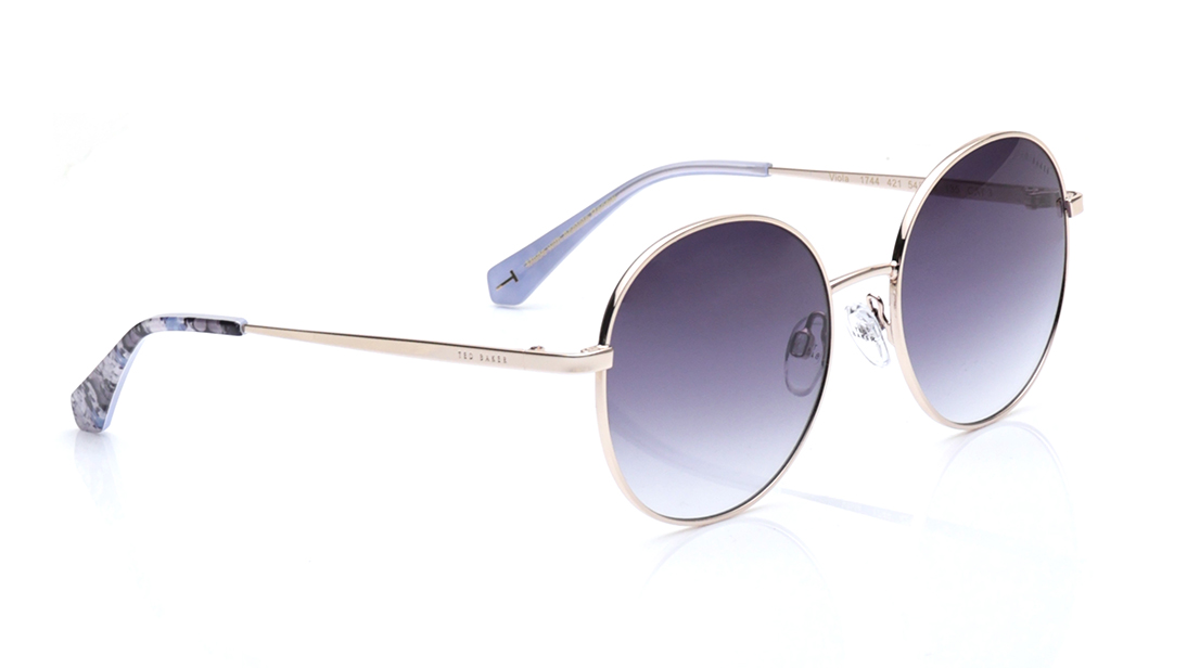 Grey Round Sunglasses for Women