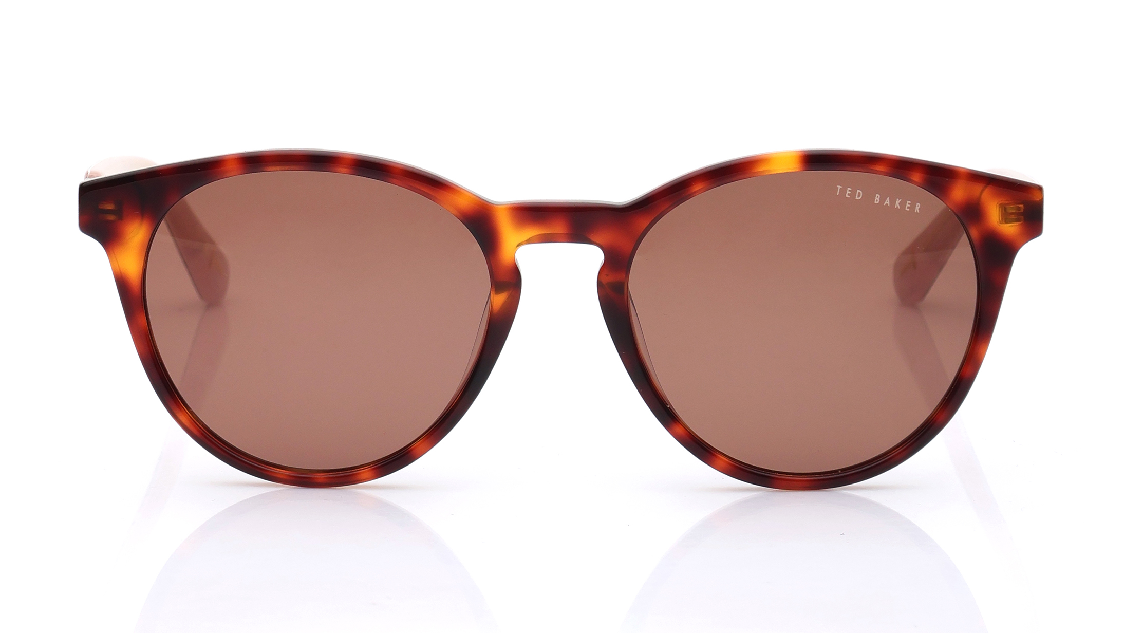 Image 1 of Brown Phantos Sunglasses for Women from Ted Baker Available at Titan Eye+