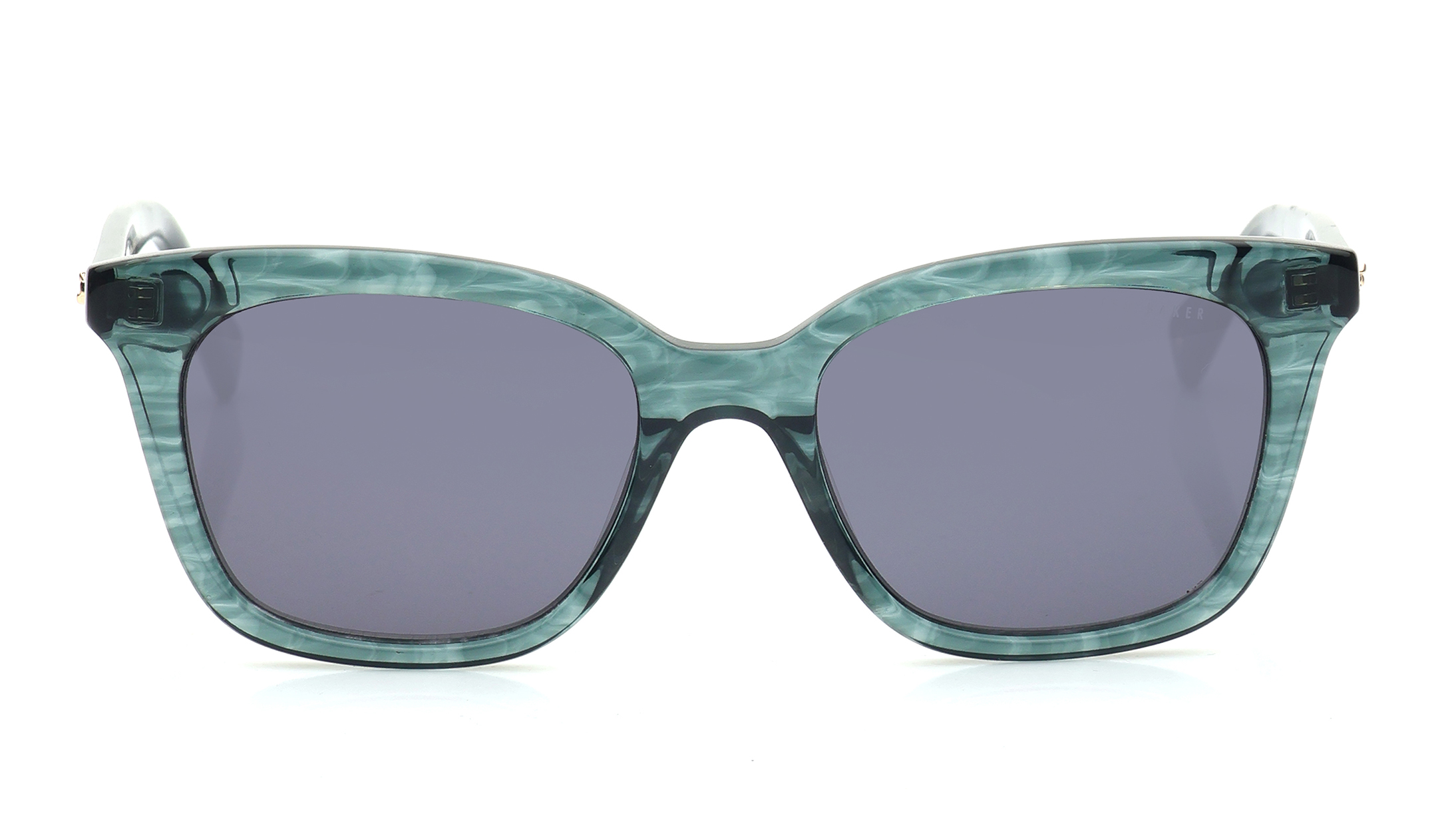 Image 1 of Grey Rectangle Sunglasses for Women from Ted Baker Available at Titan Eye+