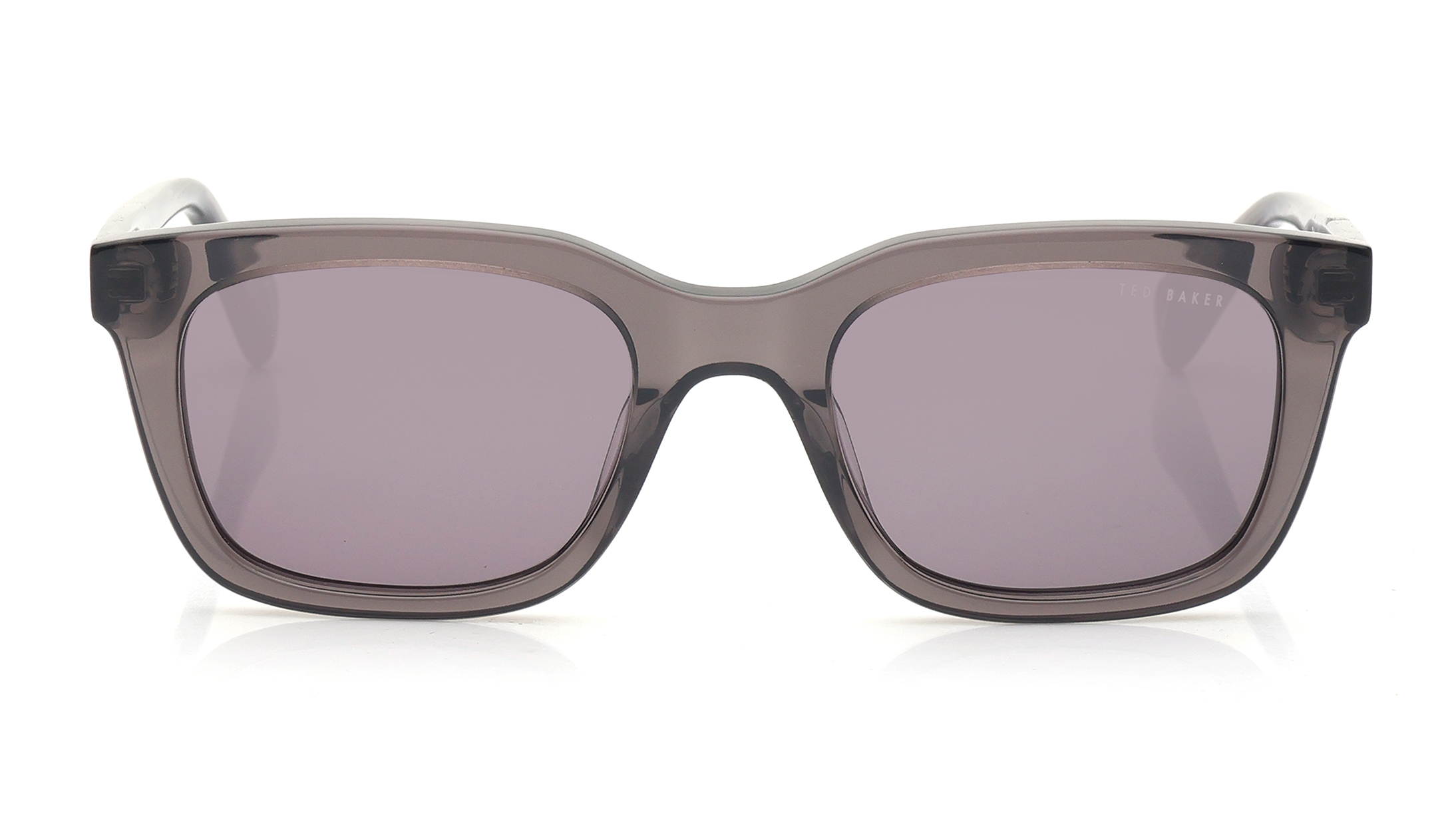 Image 1 of Green Rectangle Sunglasses for Men from Ted Baker Available at Titan Eye+