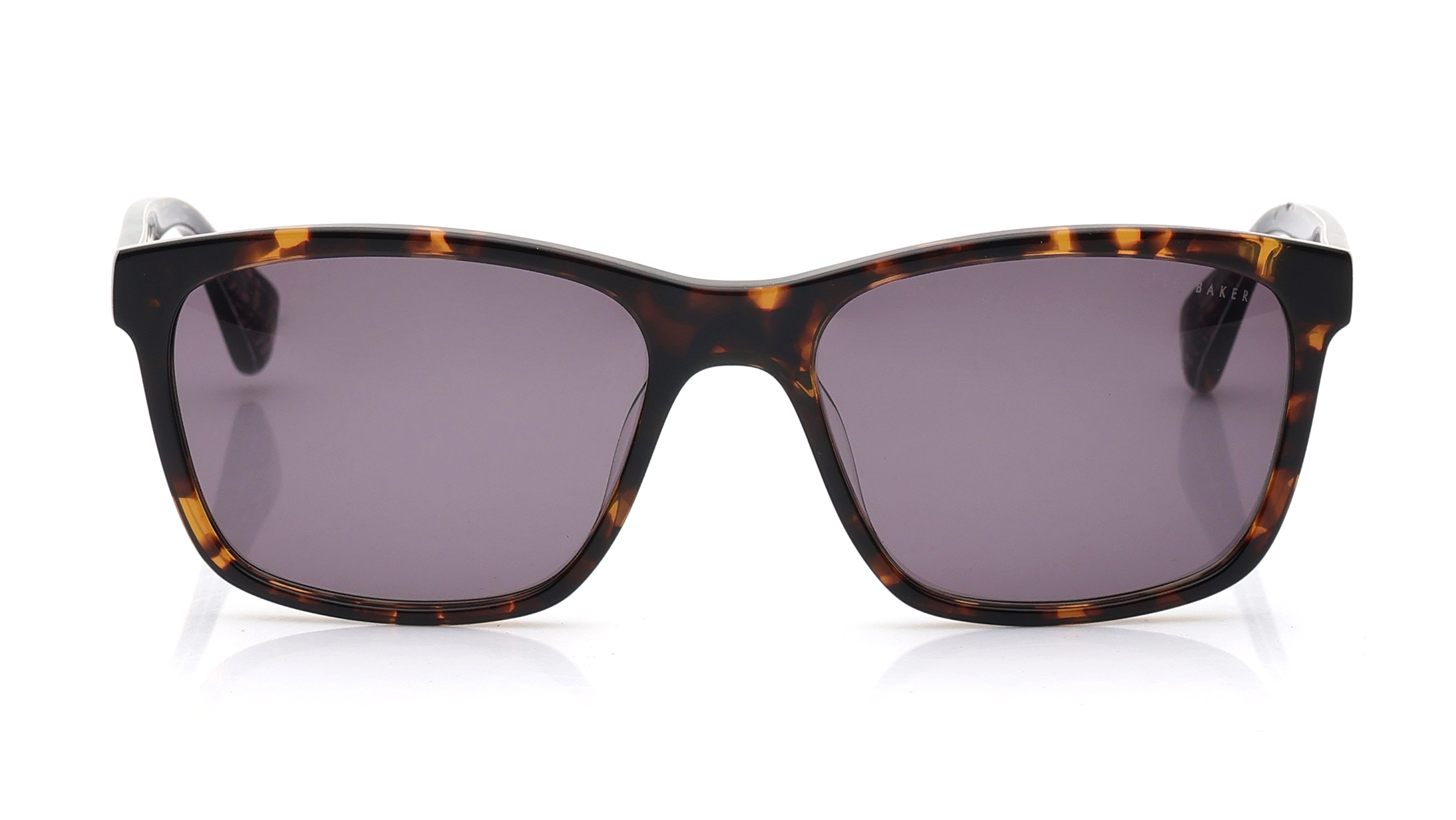 Image 1 of Grey Square Sunglasses for Men from Ted Baker Available at Titan Eye+