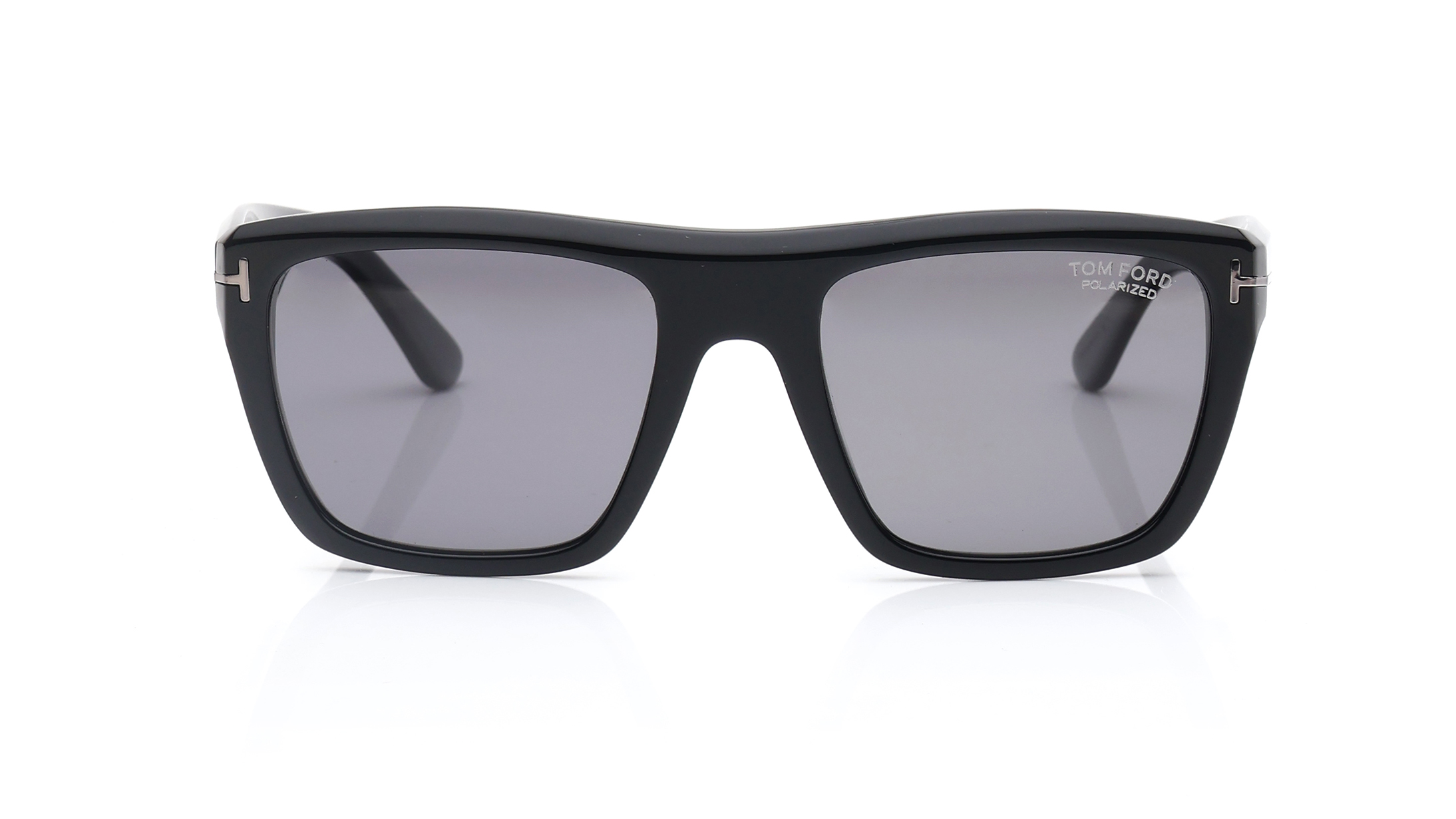 Image 1 of Grey Square Sunglasses for Men from Tom Ford Available at Titan Eye+