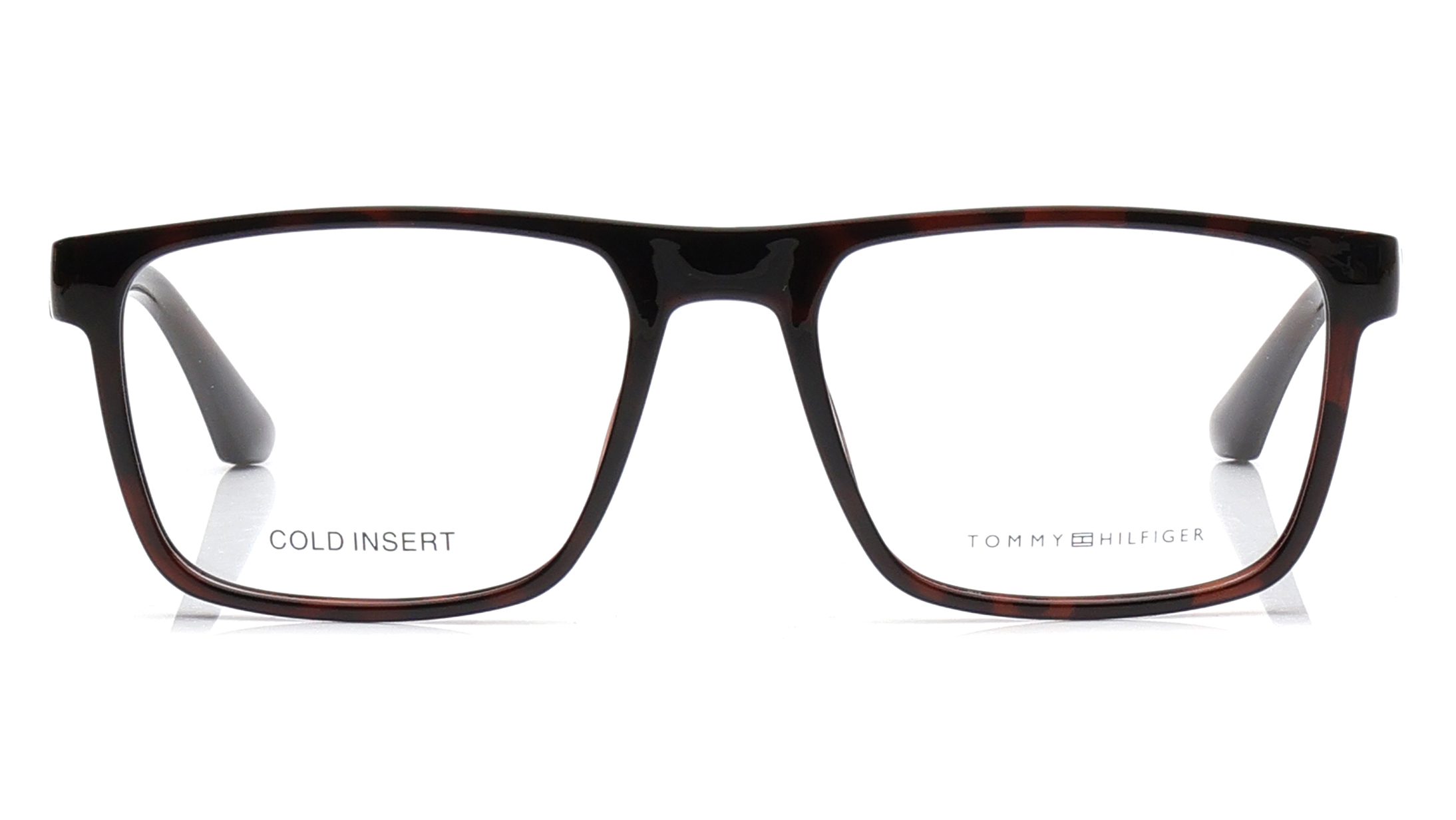 Image 1 of Transparent Rectangle Sunglasses for Men from Tommy Hilfiger Available at Titan Eye+