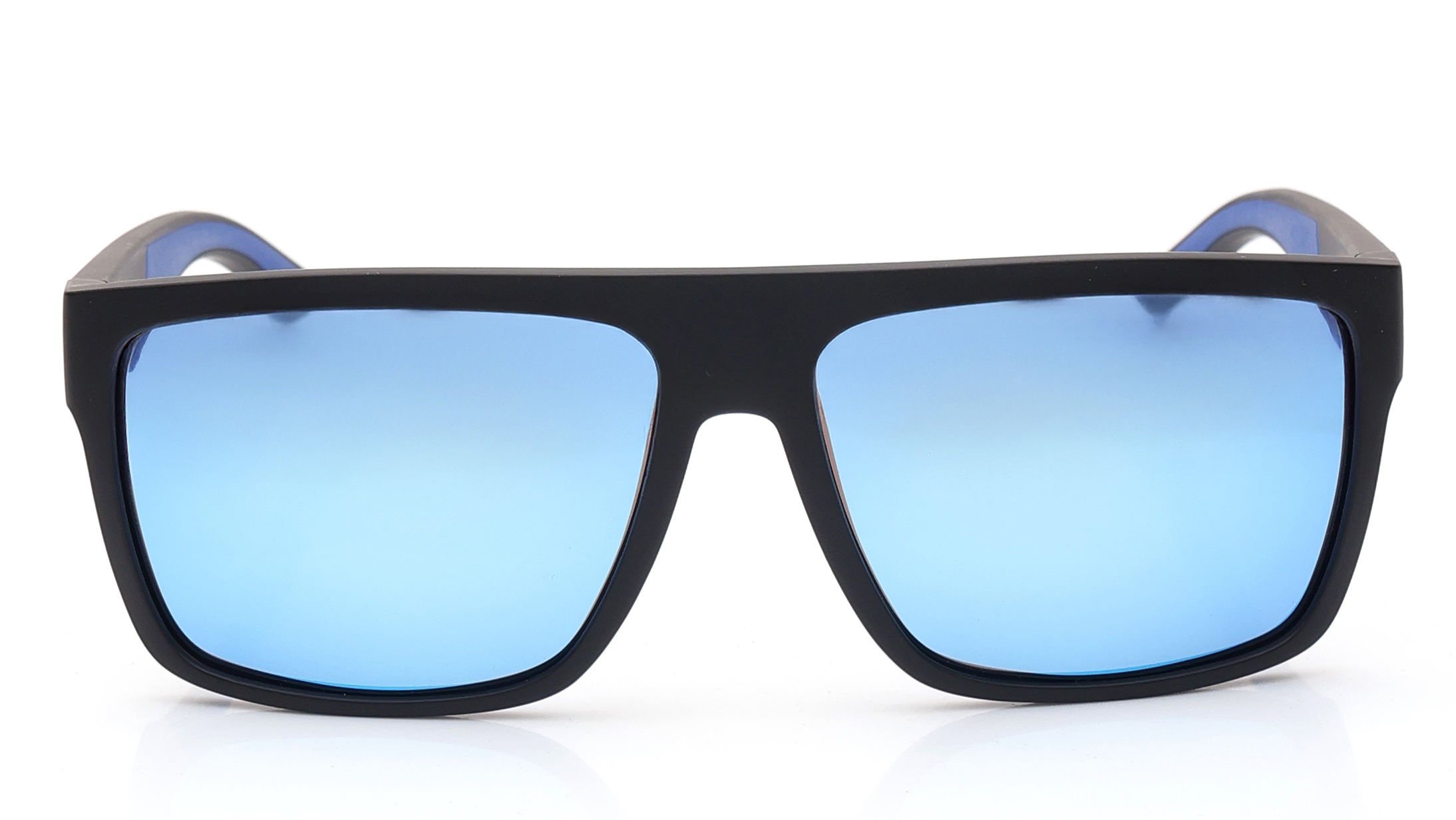 Image 1 of Blue Navigator Sunglasses for Men from Tommy Hilfiger Available at Titan Eye+