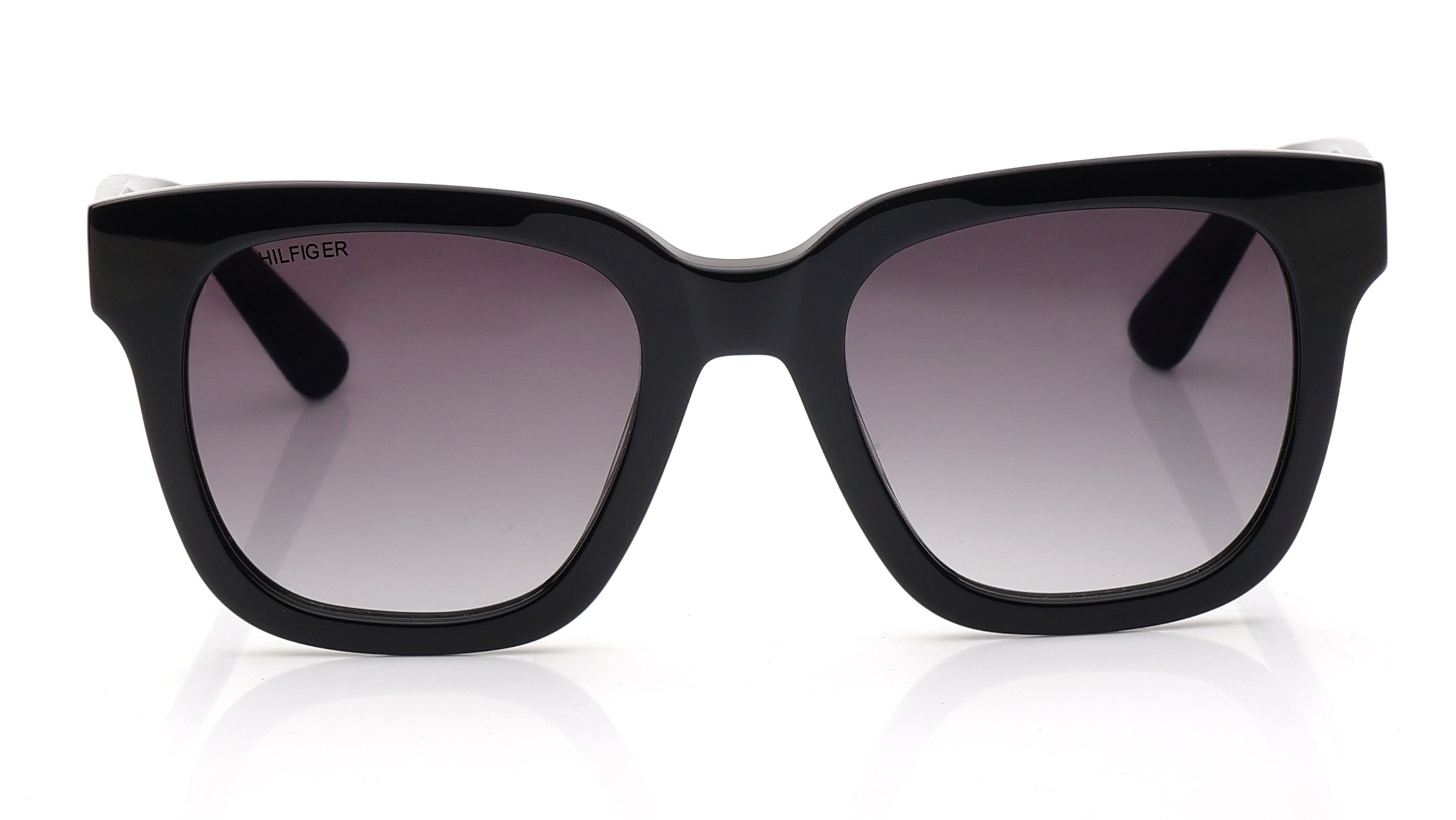 Image 1 of Smoke CatEye Sunglasses for Women from Tommy Hilfiger Available at Titan Eye+