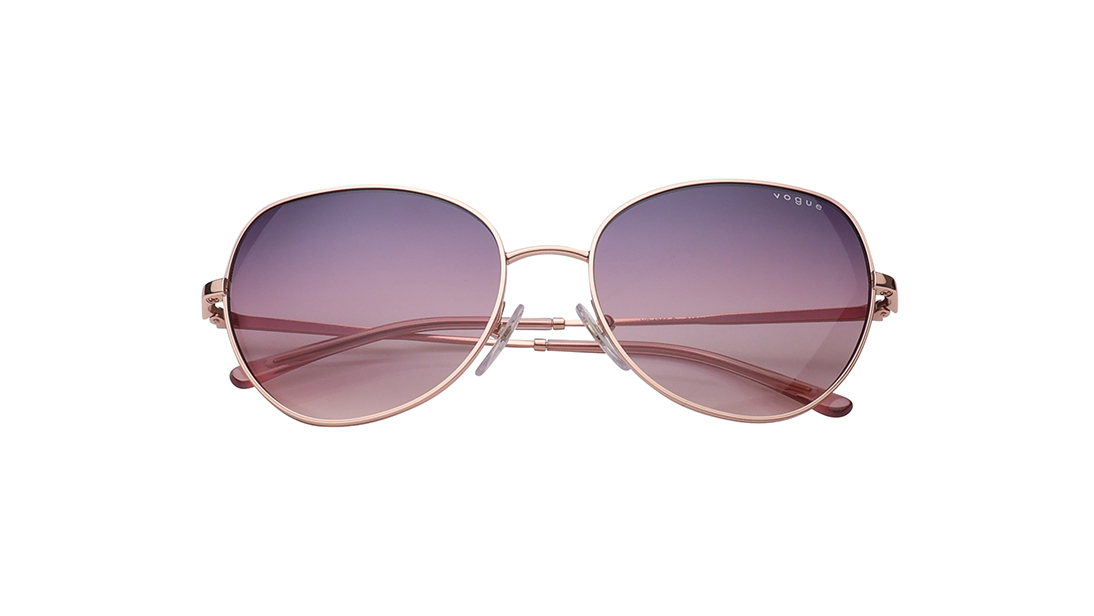 Image 4 of Violet Butterfly Sunglasses for Women from Vogue Eyewear Available at Titan Eye+