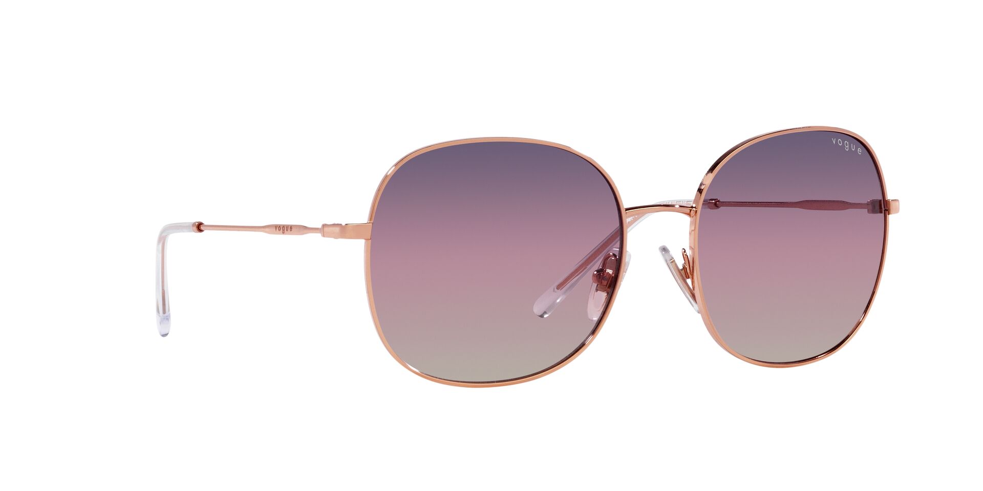 Brown Round Sunglasses for Women