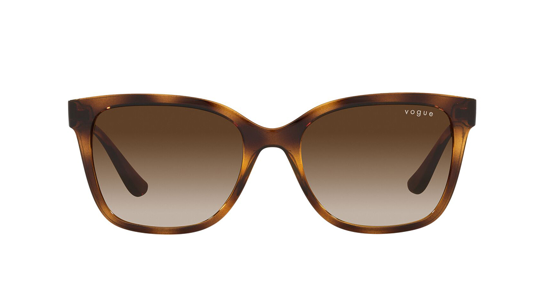 Image 1 of Brown Pillow Sunglasses for Women from Vogue Eyewear Available at Titan Eye+