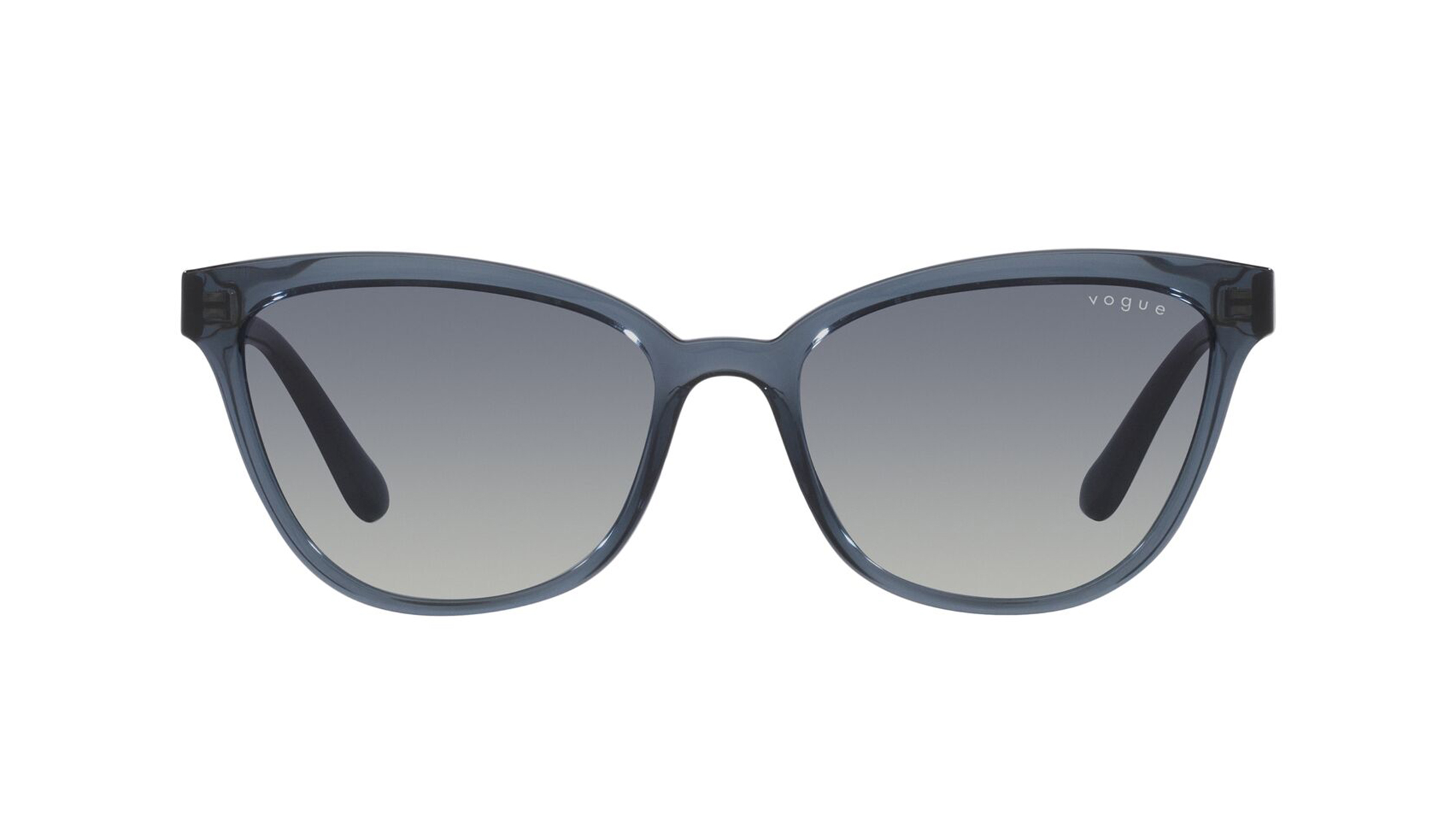 Image 1 of Grey CatEye Sunglasses for Women from Vogue Eyewear Available at Titan Eye+