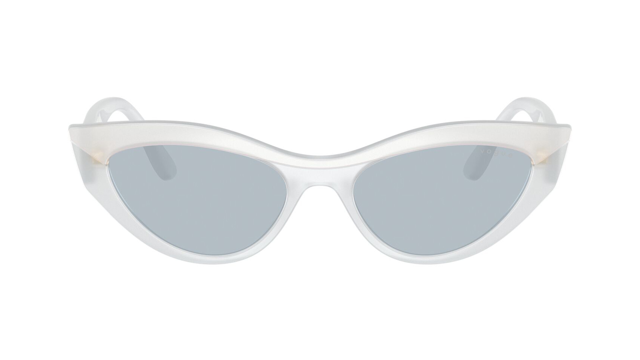 Image 1 of Blue Cat Eye Sunglasses for Women from Vogue Eyewear Available at Titan Eye+