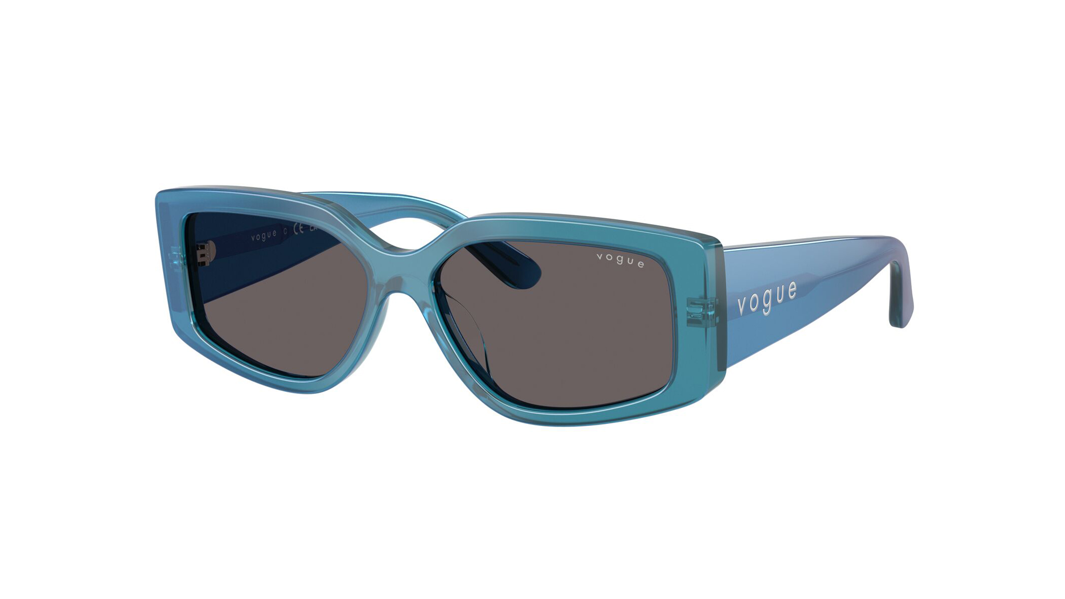 Image 7 of Black Rectangle Sunglasses for Women from Vogue Eyewear Available at Titan Eye+