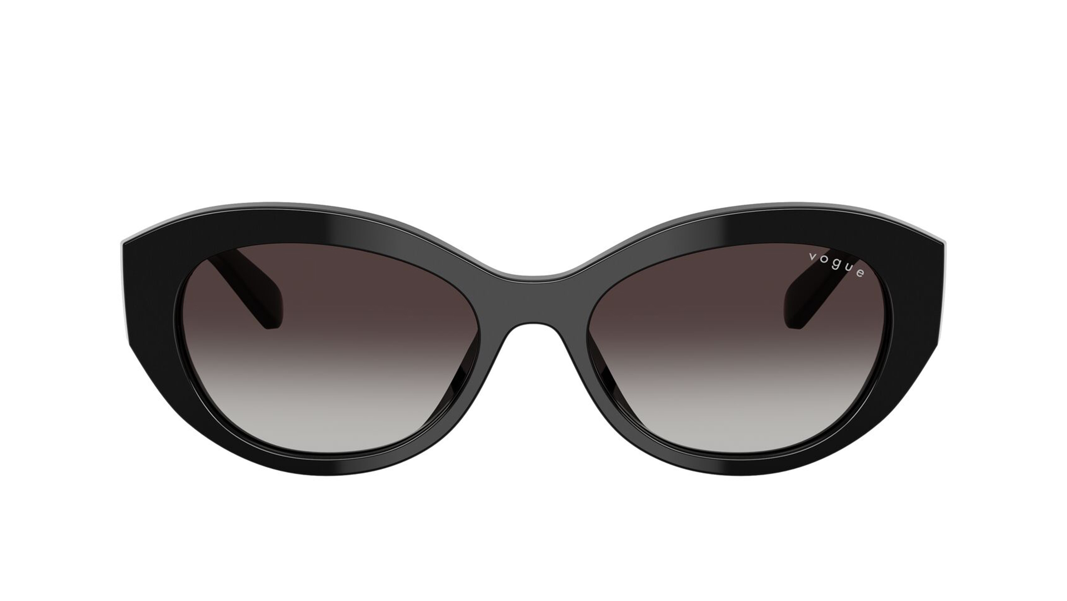 Image 1 of Black Irregular Sunglasses for Women from Vogue Eyewear Available at Titan Eye+