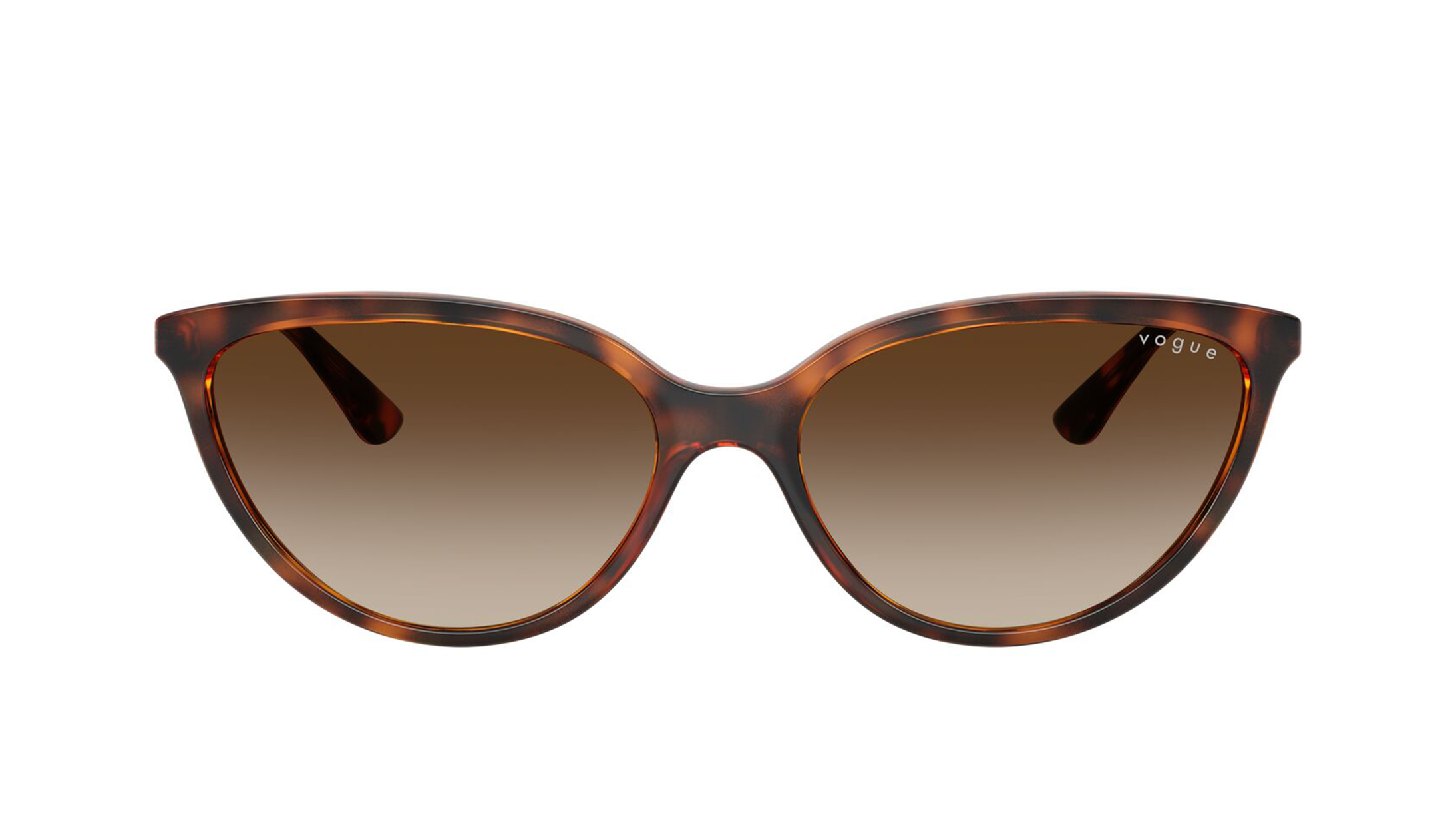 Image 1 of Brown CatEye Sunglasses for Women from Vogue Eyewear Available at Titan Eye+