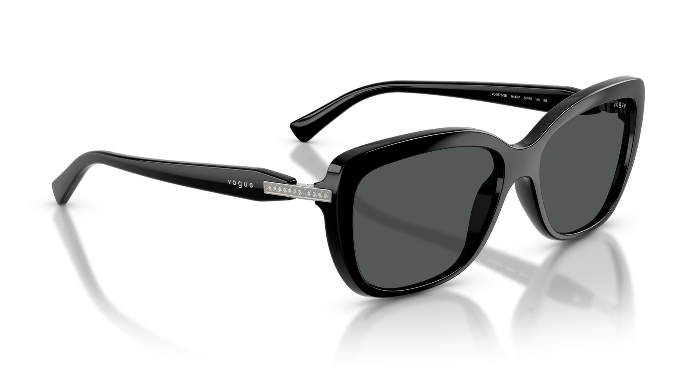 Grey CatEye Sunglasses for Women available online at Titan Eye+
