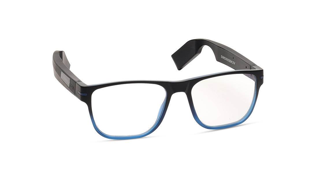 Image 2 of Titan EyeX 2.0 Smart Frame with Fitness Tracker, Open Ear Speakers and Bluetooth from Titan Available at Titan Eye+