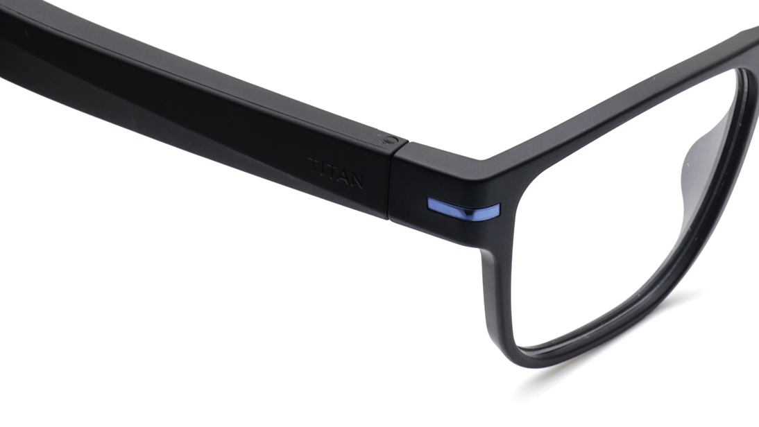 Image 4 of Titan EyeX 2.0 Smart Frame with Fitness Tracker, Open Ear Speakers and Bluetooth from Titan Available at Titan Eye+