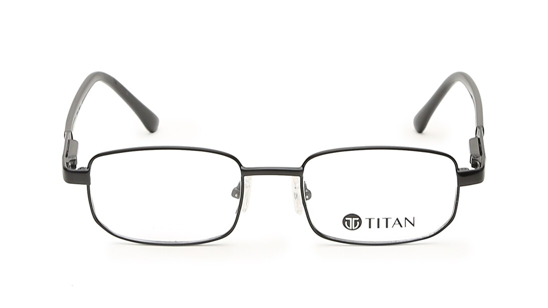 Image 1 of Black Square Rimmed Eyeglasses(TA0013UFM1V) from Fastrack Available at Titan Eye+